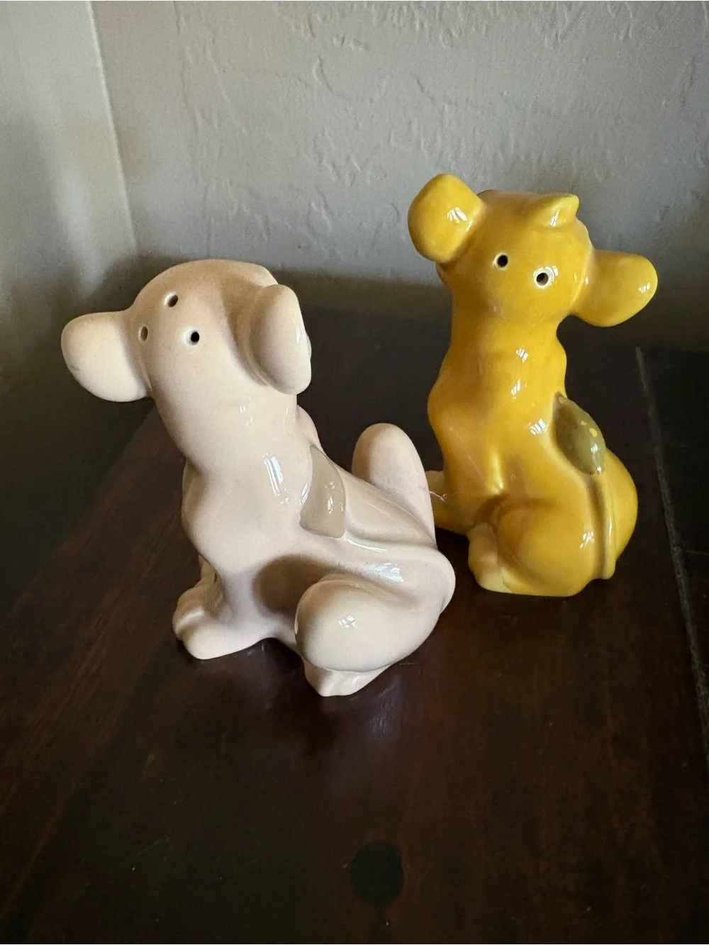 Vintage Disney The Lion King Simba & Nala Salt and Pepper Shakers